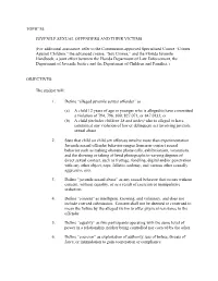 Category X Inmate Supervision and Control