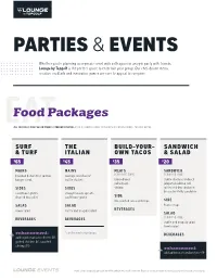 Event Pricing Guide