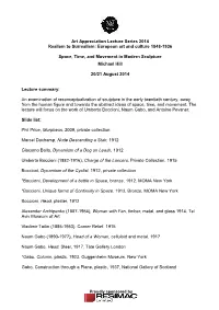 Modernism, Liberation and a New Way of Seeing