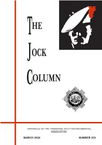 The Jock Column March 2020.Cdr