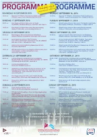SAH/ACF Program 2018