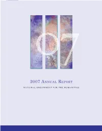 2007 Annual Report