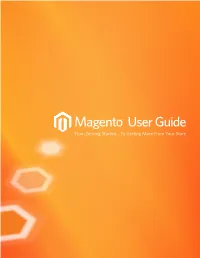 Magento User Guide