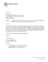 Revised Appendix G (July 20, 2017)