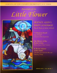 Silence: God's First Language