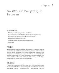 On, Off, and Everything in Between