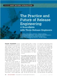 A Roundtable with Three Release Engineers