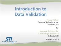 Introduction to Data Validation (PDF)