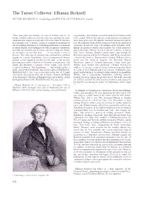 The Turner Collector: Elhanan Bicknell