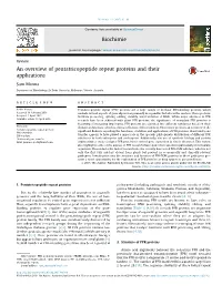 An Overview of Pentatricopeptide Repeat Proteins and Their Applications