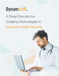 Ebook a Deep Dive Into the Enabling Technologies in Electronic Health