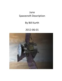 Juno Spacecraft Description