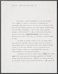 Sullivan - INTRO for PORTER BOOK P.L