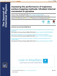 Assessing the Performance of Trajectory Surface Hopping Methods: Ultrafast Internal Conversion in Pyrazine