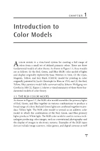 Introduction to Color Models