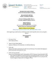 Board-Packet-10292020.Pdf