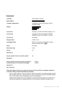 CPRE) - Darlington Group
