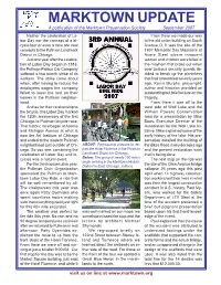 Marktown Update