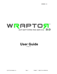 User Guide Version 3.0