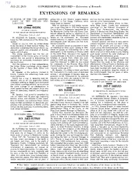 Extensions of Remarks E1111 EXTENSIONS of REMARKS