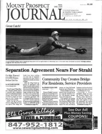 Separation Agreement Nears for Strait! Ex -Mgr