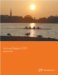 Thomson Reuters Annual Report 2015