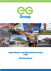 EG Group Annual Report and Financial Statements 2018