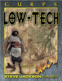 GURPS Classic Low-Tech