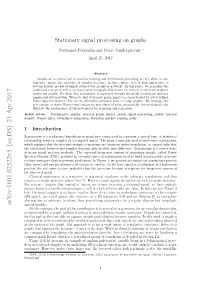 Stationary Signal Processing on Graphs