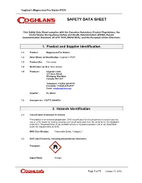 Safety Data Sheet
