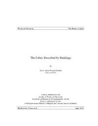 The Fabric Described by Buildings