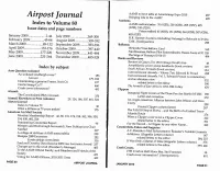 To View the APJ Article Index for Volumes