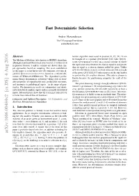 Arxiv:1606.00484V2 [Cs.DS] 4 Aug 2016