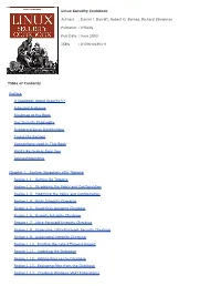 Linux Security Cookbook
