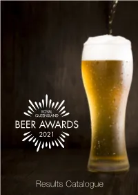 Beer Awards 2021