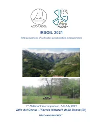 IRSOIL 2021 Intercomparison of Soil Radon Concentration Measurements