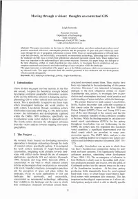 Thoughts on Contextual GIS