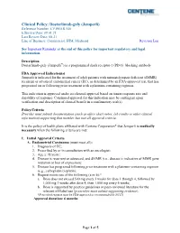 Clinical Policy: Dostarlimab-Gxly (Jemperli)