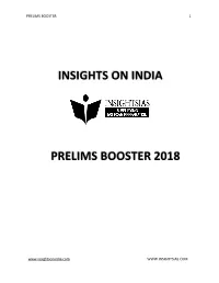 Prelims Booster Compilation