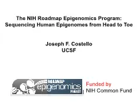 Survey of Epigenomic Landscapes in ES Cells and Differentiated Cells