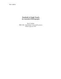 An Annotated Bibliography