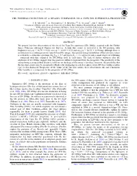 The Possible Detection of a Binary Companion to a Type Ibn Supernova Progenitor J