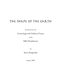 The Shape of the Earth