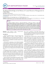 Traditional Knowledge in the History of Coastal Resource Management