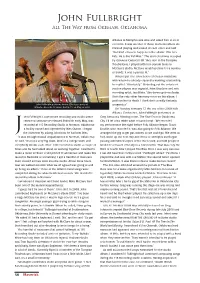 John Fullbright: All the Way from Okemah, Oklahoma