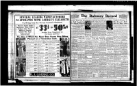 Rahway Record Ord H a Productive Advertising Medium