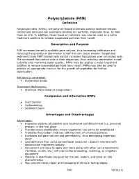 Polyacrylamide (PAM) Definition