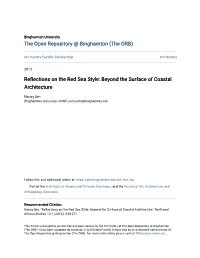 Reflections on the Red Sea Style: Beyond the Surface of Coastal Architecture