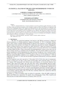 Statistical Analysis of the Situation Determined By