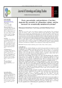 Pests, Parasitoids, and Predators